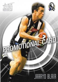 2011 Select AFL Infinity - Promos #39 Jarryd Blair Front
